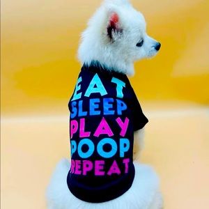 Graphic pet tee